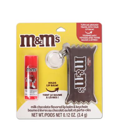 M&M'S LIP BALM KEYCHAIN M & M's