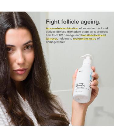 HairLXR Peeling Shampoo: Naturally-Derived Hair Loss Treatment for Women & Men - Scalp pH Optimization for Oily/Dry Hair Transformation - Hair Care Solution - Buy Online on GoSupps.com