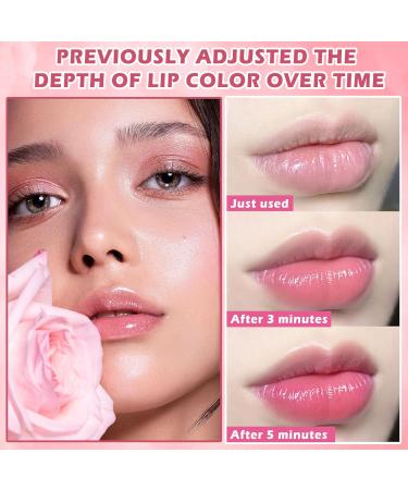 CAHIUYOA 3PCS Color Changing Lip Gloss Set - Plumping Lip Oil Moisturizing Lip Balm Magic Lipstick & Stain for Dry Lips - Perfect Lip Care Set B - Buy Online on GoSupps.com