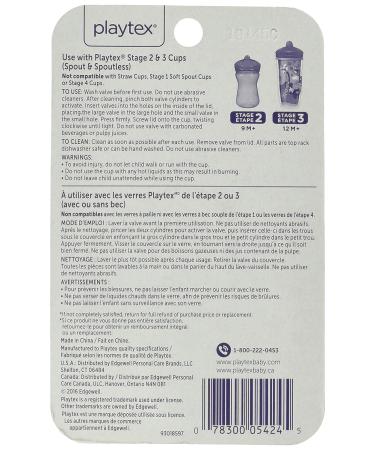 Playtex Replacement Valves - Pack of 2 - Buy Online on GoSupps.com
