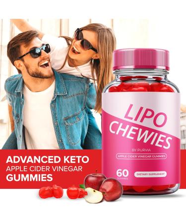 Lipo Chewies Gummies Lipo Chewies Gummies with Advanced Strength Formula for Overall Wellness Support LipoChewies Gummies Maximum Strength Supplement LipoChews Gummies Made in USA (60 Gummies) - Buy Online on GoSupps.com
