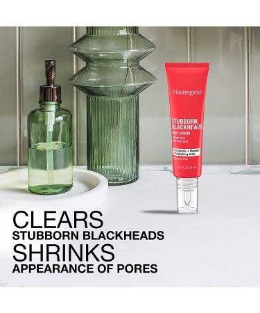 Neutrogena Blackheads Daily Acne Facial Serum | Salicylic Glycolic Acids | Oil-Free Serum for Acne-Prone Skin | Clears Clogged Pores | 1 fl. oz - Buy Online on GoSupps.com