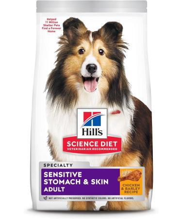 Hill's Science Diet Adult Sensitive Stomach & Skin Dry + Canned Dog Food Bundle 7.03 kg (Pack of 1) Dry | Chicken Meal + Dog Food Chicken - Buy Online on GoSupps.com