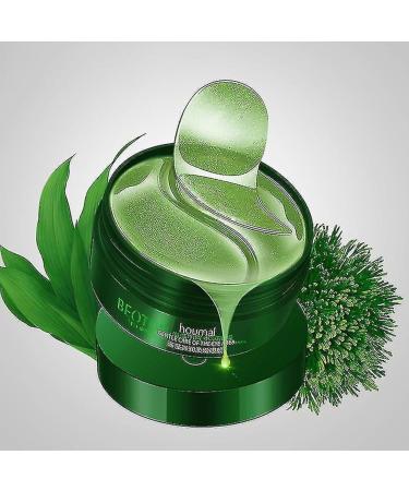 Bamboo charcoal and Green Seaweed Collagen Under Eye Treatment Mask Under Eye Patches Under Eye Gel Pads Hyaluronic Acid Eye Masks for Puffy Eyes Reducing Dark Circles (Green Seaweed Eye Patches) - Buy Online on GoSupps.com