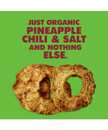 Solely Organic Dried Pineapple Rings with Chili & Salt - 2.2 oz (Pack of 8) | Vegan, Non-GMO, No Added Sugar - Buy Online on GoSupps.com