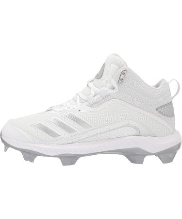 adidas Men's Fv6198 Baseball Shoe 14 - White/Silver/Light Grey - Buy Online on GoSupps.com