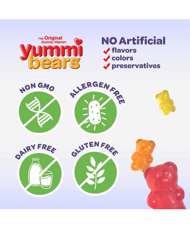 Yummi Bears Kids Multivitamin Gummies 90ct - Complete Multi Supplement - Buy Online on GoSupps.com