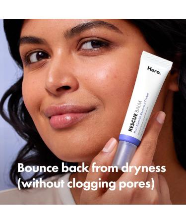 Hero Cosmetics Rescue Balm (New Formula)-The Post-Blemish Cream to Boost Hydration and Improve the Look of Post-Blemish Marks. Derm-Tested. New Formula. Won t Clog Pores. 15mL - Buy Online on GoSupps.com