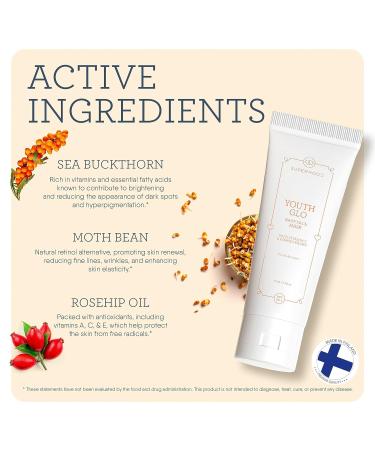 SUPERMOOD Glow Facial Mask - Hydrating Vitamin C & A Face Mask for Women | Soothing Natural Moth Bean Skincare - Buy Online on GoSupps.com