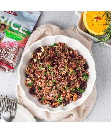 Lotus Foods Organic Red Rice - Gourmet 0.94 lb (Pack of 6) | Healthy & Nutritious - Buy Online on GoSupps.com