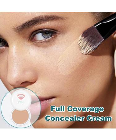  Sghtil Matte Makeup Concealer Waterproof Corrective Cream Long-Lasting Moisturizing Water-Resistant Concealer for Women Girls and Wedding Ceremonies - Buy Online on GoSupps.com