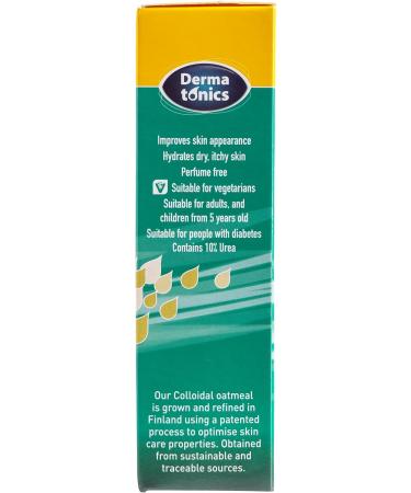 Dermatonics Soothing Foot Cream - Rapid Relief for Athlete's Foot, Dermatitis & Dry Skin - With Calming Colloidal Oatmeal - Diabetic & Vegan Friendly - 70ml (Pack of 1) - Buy Online on GoSupps.com