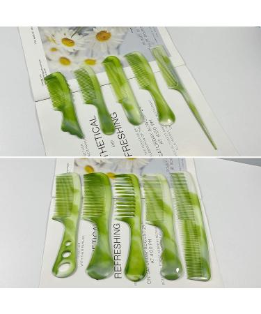 10 Pcs Hair Comb Set for Women and Men - Coarse and Fine Dressing Combs - Buy Online on GoSupps.com