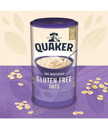 Quaker Gluten Free Original Porridge Oats 510 g (Pack of 5) - Buy Online on GoSupps.com