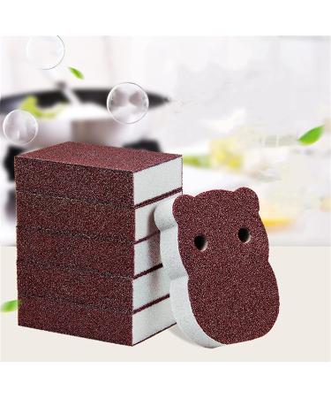 Sponges for Dishes Dish Scrubber Heavy Duty Cellulose Scrub Sponge Dual-Sided Dishwashing Sponge for Kitchen 6 Pack Kitchenware (Color : Brownx6) - Buy Online on GoSupps.com