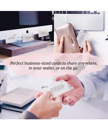 Mesmos 52 Mindfulness Cards - Stress Relief & Relaxation Gifts for Women | Positive Affirmation Cards for Anxiety & Meditation | Self-Care Kit with Watercolor Designs - Buy Online on GoSupps.com