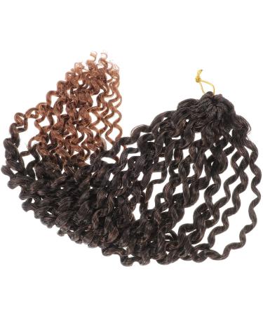 Beaupretty 14 Crochet Wig Passion Crochet Hair Afro Wigs Hair Wig Wave Crochet Hair Passion Hair Crochet Hooks for Dreadlocks Dreadlock Crochet Hook Miss Braid Low Temperature Wire Spring Assorted Color 2