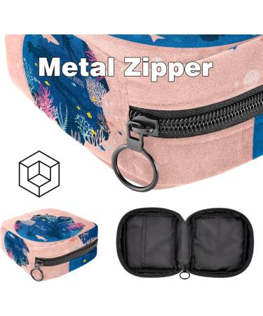 Buy Pink Multicolored Storage Bags for Women | Zippered Menstrual Cup & Tampon Bags | Perfect for Period Essentials - Buy Online on GoSupps.com