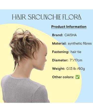 CAISHA Jumbo Hairdumi - Wavy Dutt Flora Updos | Bridal Hairstyles | International Shipping - Buy Online on GoSupps.com