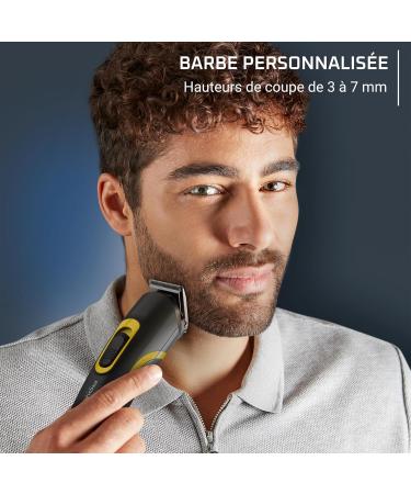 Rowenta TN8940 Hair Clipper - Black Barber Set with 8 Accessories | International Shipping Available - Buy Online on GoSupps.com