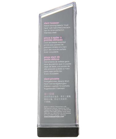 Tweezerman Slant Tweezer - Green Apple | High Precision Stainless Steel Beauty Tool - Buy Online on GoSupps.com