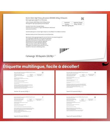 Doctor's Best Bromelain 3 000 GDU 500 mg 90 Vegan Lab Tested Enzymes Gluten Free Soy Free Non-GMO - Buy Online on GoSupps.com