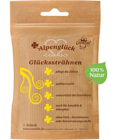 Carnello Causangen Grain Free Dog Treats - Alpine Happiness Lucky Streaks | 5 Chewing Articles in Reusable Bag - Buy Online on GoSupps.com