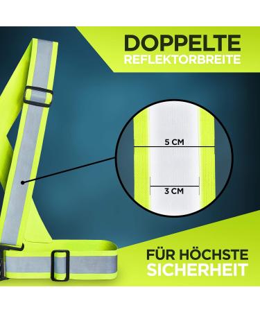 Xcel Rim Warning Vest - Maximum Reflectors for Safety | Reflective Vests for Children & Adults | Ideal for Running Biking & Outdoor Activities - Buy Online on GoSupps.com