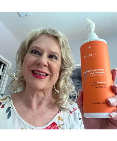 Mirai Clinical Purifying Sulfate-Free Hair Shampoo with Japanese Persimmon Extract 400ml - Nonenal Odor Removal & Moisturizing Formula - Buy Online on GoSupps.com