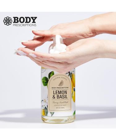 Lemon & Basil Foaming Hand Soap | Gentle Deep Cleansing 590 ML - Buy Online on GoSupps.com
