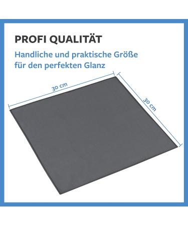 Carbigo 210 GSM Profi Microfiber Cloth - Lint-Free Soft Strip-Free Cleaning for Glasses & Screens - Innovative Polishing Cloth 30x30cm (2x) - International Shipping Available - Buy Online on GoSupps.com