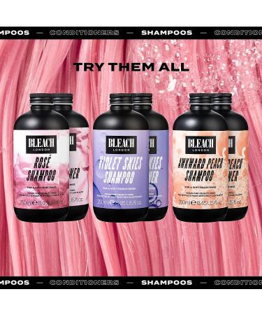Bleach London Rose Conditioner - Color Toning & Preserving | Vegan & Cruelty-Free 8.45 fl oz - Buy Online on GoSupps.com