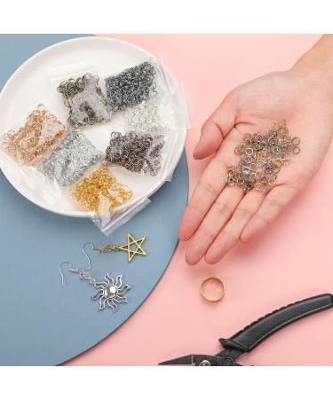 Hotop 1402 Pieces Split Jump Rings Set - MultiColor Jewelry Split Rings with Opener and Plier for DIY Craft Making - Buy Online on GoSupps.com