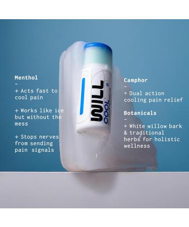 Menthol & Camphor Pain Relief Gel | Fast Muscle Recovery | ICY Relief for Joints | HSA & FSA Eligible - 3oz - Buy Online on GoSupps.com