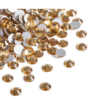 Beadsland 1440 Pieces Flat Back Rhinestones - Lighter Citrin Nail Crystals SS3 (1.3-1.4mm) for Stunning Nail Art - Buy Online on GoSupps.com