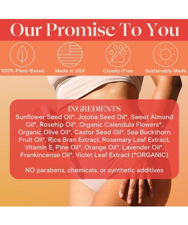 FORIA Everyday Body Oil - Organic Herbal Hydration for Radiant Skin - 3.9 Fl Oz - Buy Online on GoSupps.com