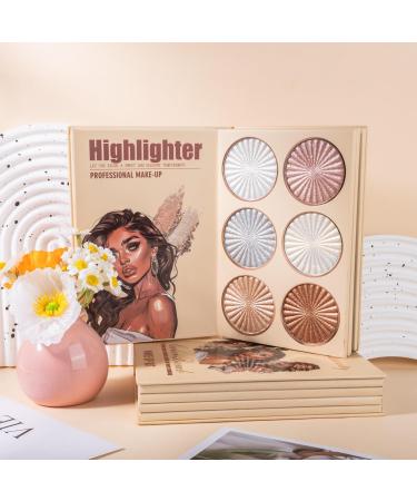 4-Layer Book-Style Foldable Makeup Palette Set | 43 Professional Shades | Contour Blush Highlight Eyeshadow | Portable & Long-Lasting | Perfect Gift for All Skin Tones | Glimmer Horizon - Buy Online on GoSupps.com