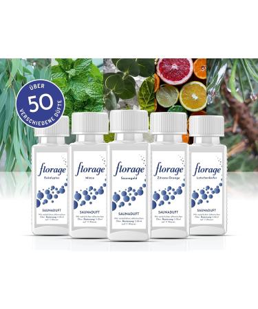 Florage 100ml Eucalyptus Sauna Infusion | Vegan & Cruelty-Free | Premium German Fragrance - 50 Years of Expertise - Buy Online on GoSupps.com