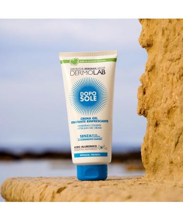 Dermolab - Refreshing moisturizing aftersun gel cream 300ml - Buy Online on GoSupps.com