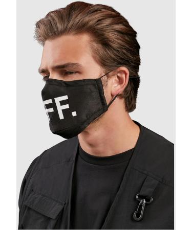 Urban Classics Unisex Face Mask OFF 2-Pack - Everyday Black Masks for All | International Shipping Available - Buy Online on GoSupps.com