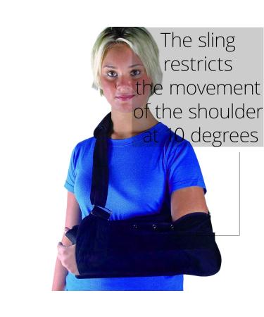 Ossur Shoulder Abduction Sling (Small) - Comfortable Support for Recovery | International Shipping Available - Buy Online on GoSupps.com