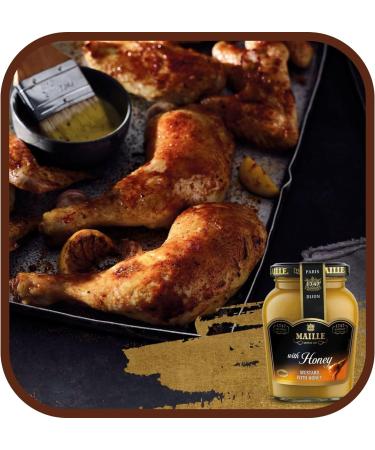 Maille Honey Dijon Mustard 230g Bundle x4 Jars | Great British Kitchen French Salad Dressing - Buy Online on GoSupps.com