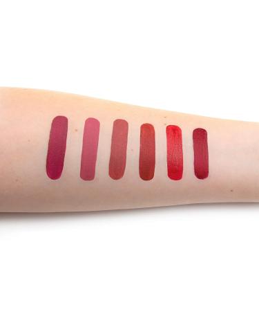 theBalm Meet Matte Hughes Set of 6 Mini Long-Lasting Liquid Lipsticks - Volume 12 | International Shipping Available - Buy Online on GoSupps.com