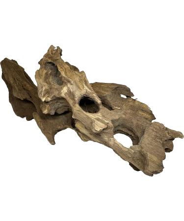 Awesome Aquatic Natural Medium Holey Driftwood 7 - 12 Nano Fish Aquarium Shrimp Tank Terrarium Reptile Branch & Log Habitat Wood Decoration Arts & Crafts Decor (Med Holey 7-12 inch) - Buy Online on GoSupps.com
