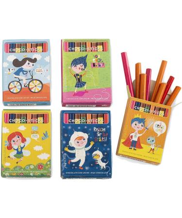  ICHUCHES Choco Sticks Simon Coll Milk Chocolate 45 units x 20g - Buy Online on GoSupps.com