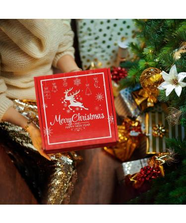 Christmas Gifts Basket for Women - Unique Gifts for Her with Socks, Candle, Tumbler in Red - Buy Online on GoSupps.com