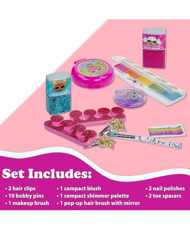 L.O.L Surprise! Sling Bag Makeup Set for Kids | Blush, Nail Polish, Hair Accessories & More | Townley Girl | Gifts for Ages 6 - Buy Online on GoSupps.com