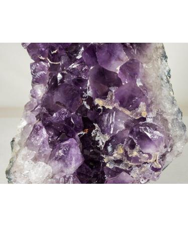 Amethyst Quartz Specimen - Brazil Raw Stones and Minerals Stone Mineral Specimen - Buy Online on GoSupps.com
