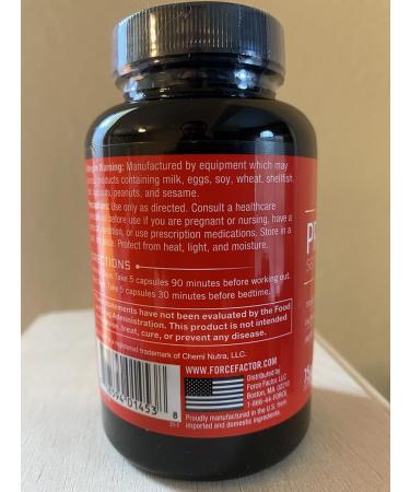 Force Factor Prime HGH Secretion Activator 2-Pack HGH Supplement for Men with AlphaSize to Help Trigger HGH Production Increase Workout Force & Improve Performance 150 Capsules 75 Count (Pack of 2) - Buy Online on GoSupps.com