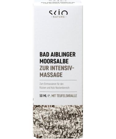 Scio Bad Aiblingen Moor Ointment | BDIH-Compliant Intensive Massage Cream for Back & Neck Relief - Buy Online on GoSupps.com